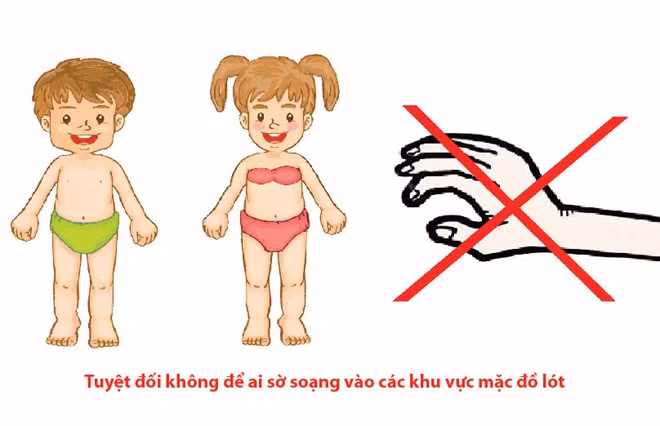 Những quy tắc ‘vàng’ bảo vệ trẻ tránh bị xâm hại tình dục ảnh 4