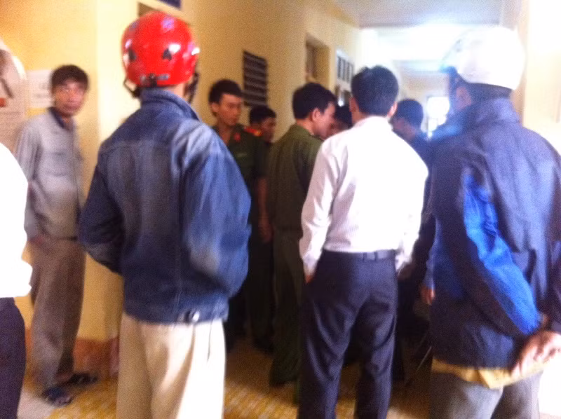 Cơ quan an ninh đảm bảo nơi xảy ra sự việc đau lòng