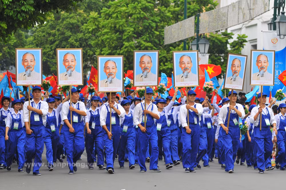 Toàn cảnh lễ diễu binh diễu hành ảnh 20