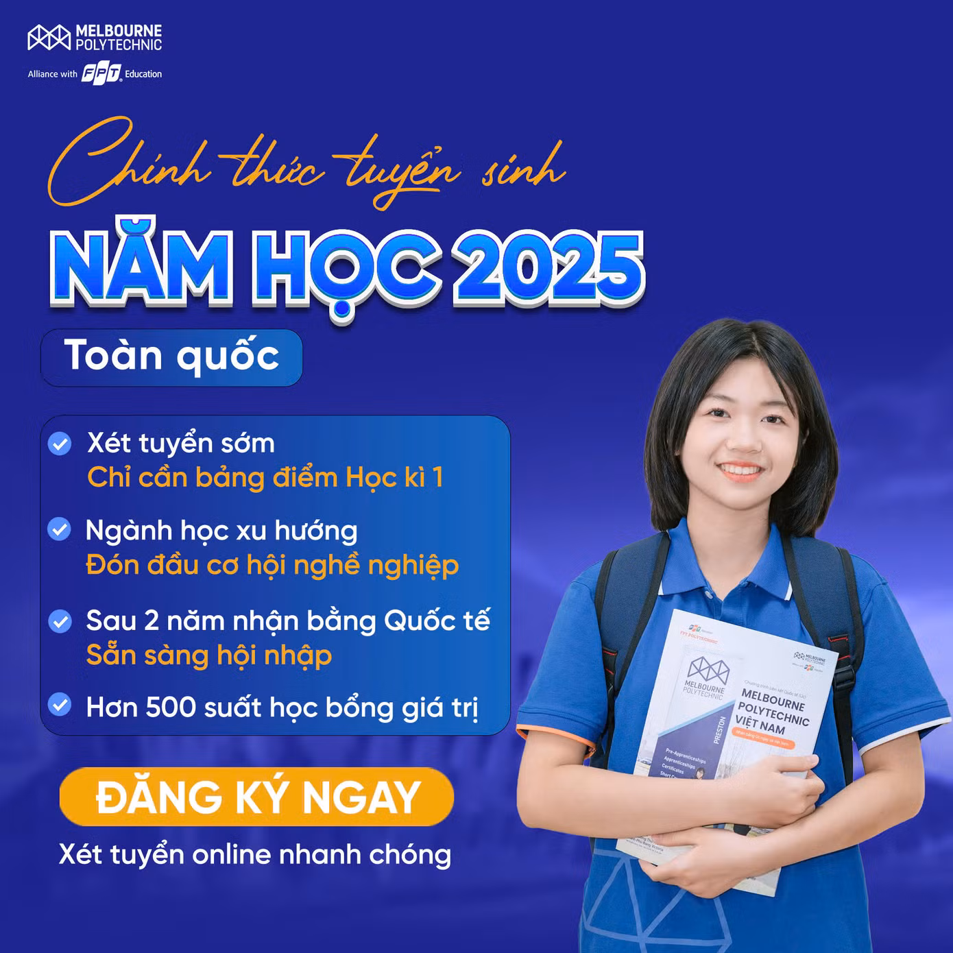 Melbourne Polytechnic Việt Nam tuyển sinh năm 2025 Melbourne Polytechnic Việt Nam tuyển sinh năm 2025