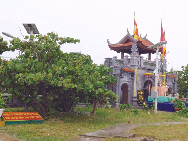 Một góc chùa Trường Sa ngày lễ Phật Đản Ảnh: Gia Khánh