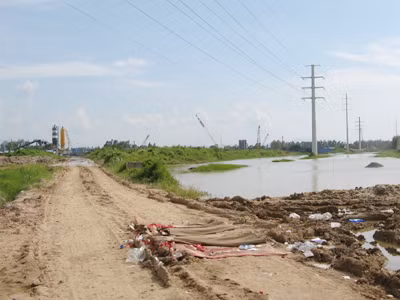 Hiện trường nơi xảy ra vụ tai nạn