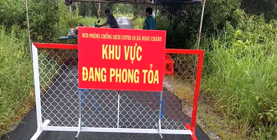 Khu vực xuất hiện chuỗi ca bệnh được phong toả nghiêm để phòng, chống dịch bệnh lây lan