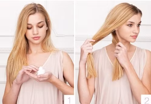 Tự làm kiểu tóc thắt nút dự tiệc ảnh 1