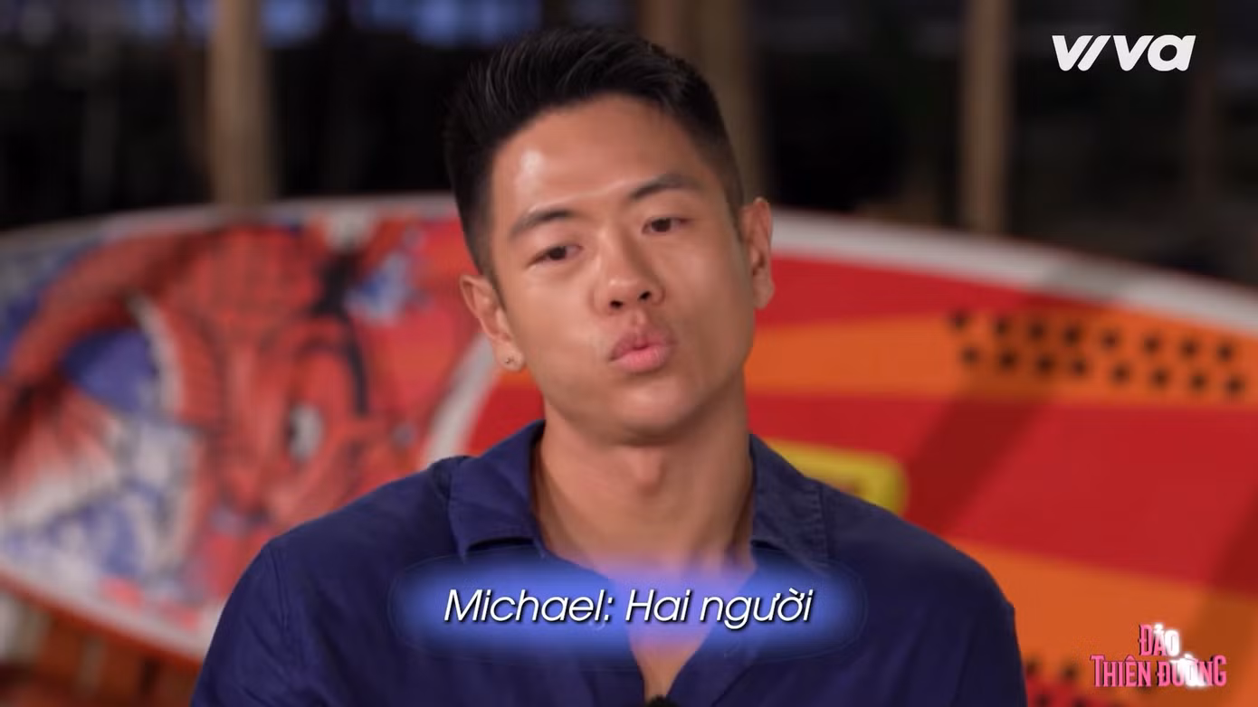 Michael Trương "soán ngôi" Mạnh Kiên, trở thành sao nam đáng ghét của Đảo Thiên Đường. Michael Trương "soán ngôi" Mạnh Kiên, trở thành sao nam đáng ghét của Đảo Thiên Đường.
