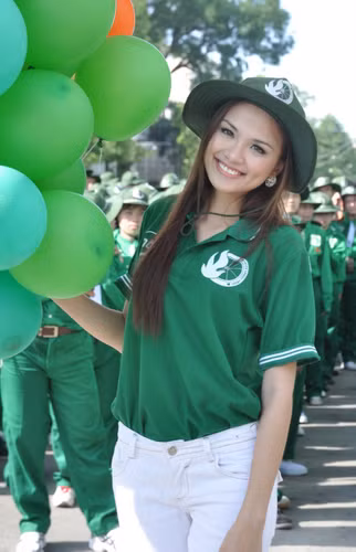 Hoa hậu Diễm Hương là đại sứ của chương trình
