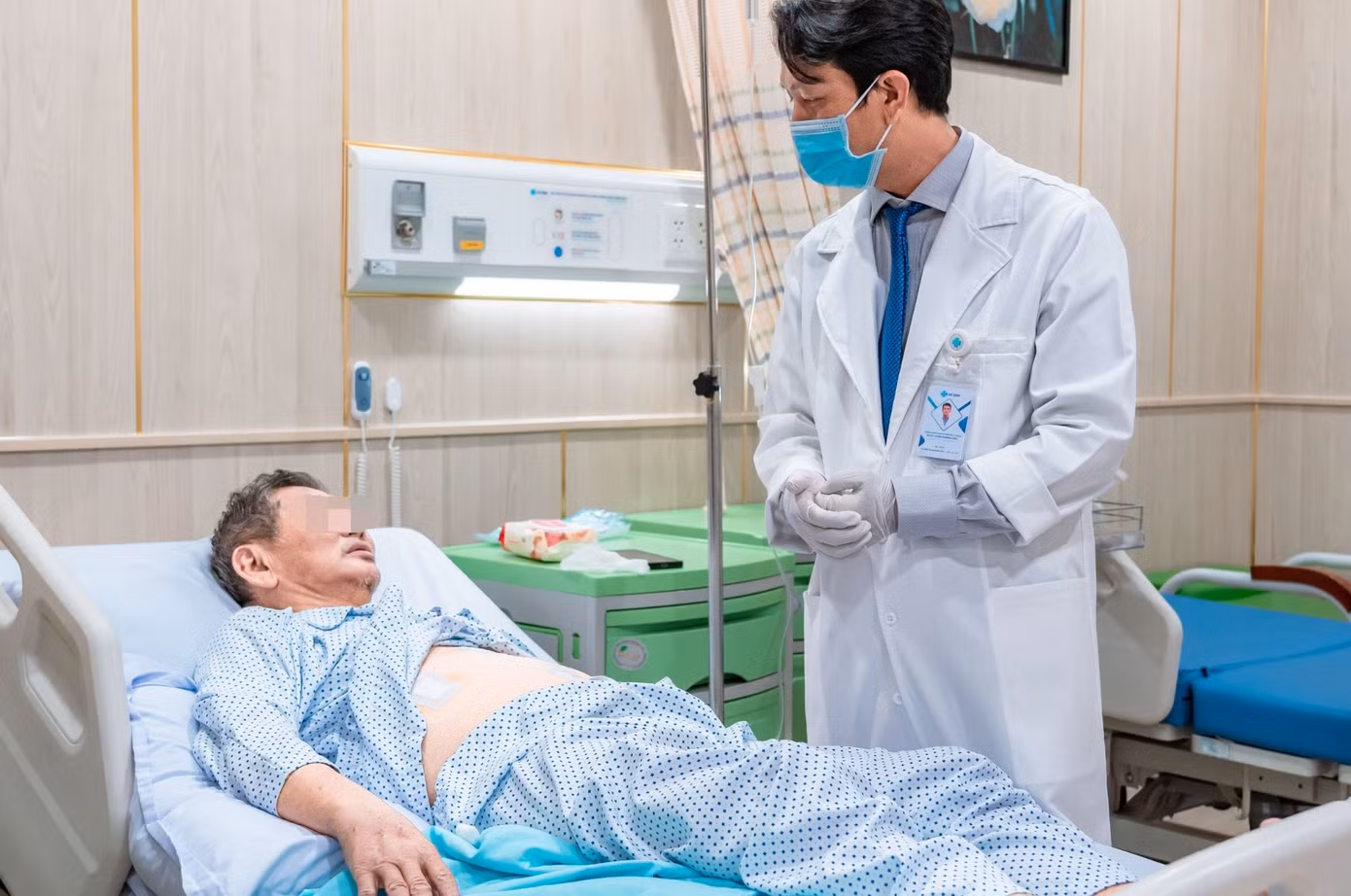 Sau phẫu thuật, sức khỏe của bệnh nhân đã bình phục tốt, đủ điều kiện xuất viện