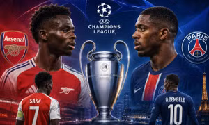 Chung kết Champions League PSG vs Arsenal: Cuộc chiến giữa 'nước' và 'lửa'
