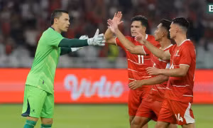 Indonesia thắng tưng bừng đối thủ xếp trên 43 bậc FIFA