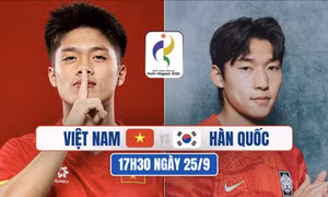 Nhận định U23 Việt Nam vs U23 Hàn Quốc, 17h30 ngày 25/9: Thử thách cực đại