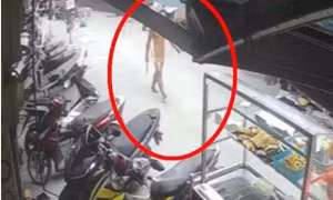 Ảo giác sau khi sử dụng ma túy, gã trai cầm dao ra đường đuổi chém nhiều người