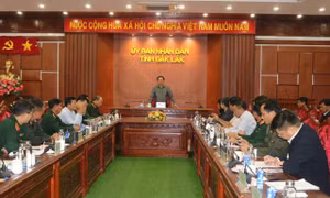 Phó Thủ tướng Chính phủ Hồ Quốc Dũng, làm việc với lãnh đạo tỉnh Đắk Lắk