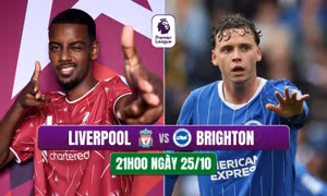 Nhận định Liverpool vs Brighton, 21h00 ngày 25/10: 'The Kop' thị uy sức mạnh