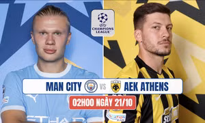 Nhận định Manchester City vs AEK Athens, 02h00 ngày 21/10: The Citizens thị uy sức mạnh