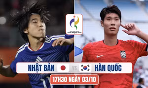 Nhận định chung kết Asiad 20, U23 Nhật Bản vs U23 Hàn Quốc, 17h30 ngày 3/10: Đại chiến đỉnh cao