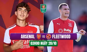 Nhận định Fleetwood Town vs Arsenal, 03h00 ngày 28/10: Mồi ngon cho 'Pháo thủ'