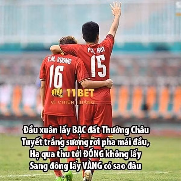 NHM đang tràn đầy kỳ vọng và niềm tin vào tương lai giành cúp vàng của ĐT Việt Nam tại AFF Cup 2018. (Ảnh: FB Văn Hoàng)