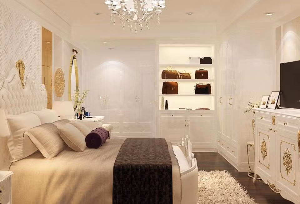 ...đến phòng ngủ, đều khiến nhiều cô gái không khỏi ghen tị!