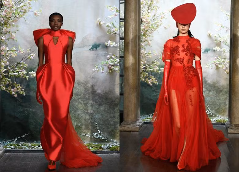 Hình ảnh BST PHUONG MY Bridal tại New York Fashion Week Bridal.