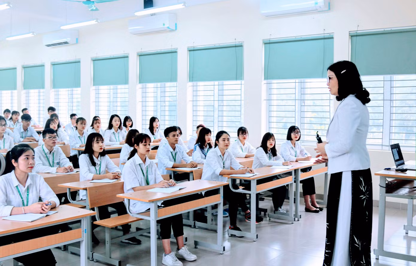 Sinh viên Học viện Nông nghiệp Việt Nam được học tập trong môi trường năng động, phát huy tính chủ động, sáng tạo.