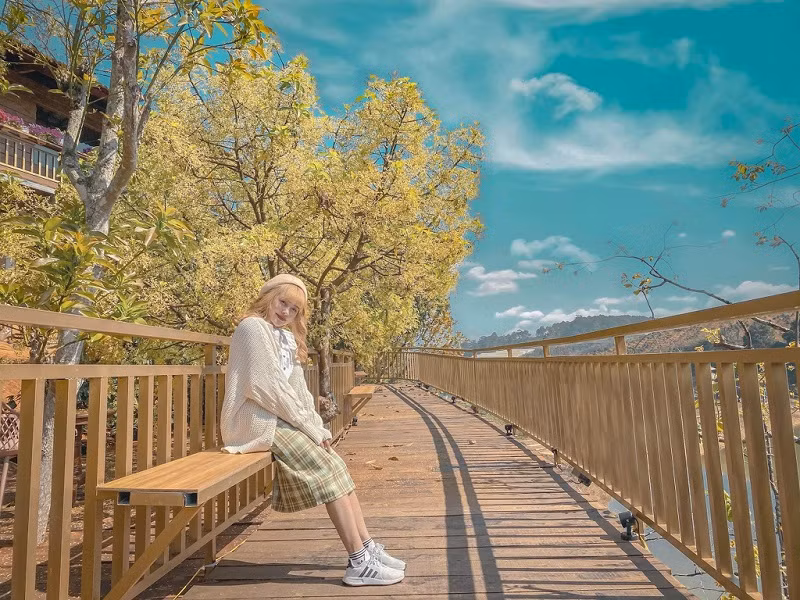 Không gian nơi đây khéo "ăn đứt" một số bộ phim Hàn Quốc ấy chứ!