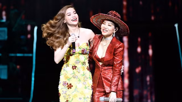 Hồ Ngọc Hà và Thu Minh sẽ song ca cùng sự hỗ trợ của ban nhạc Vietnam Allstars.