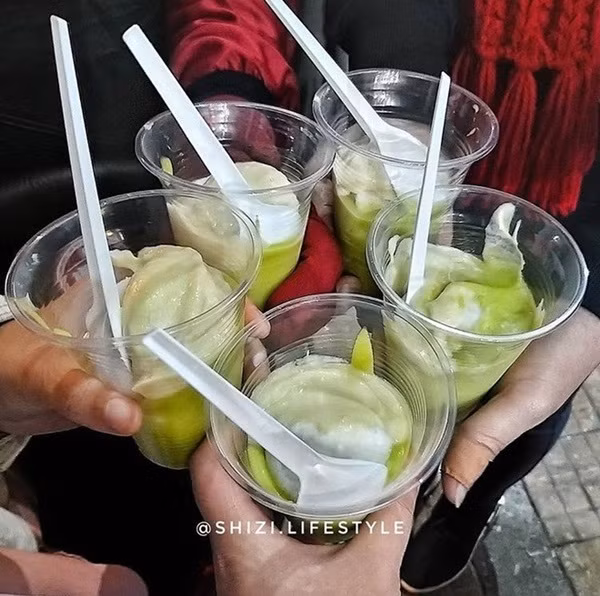 Những ly kem thơm ngon, béo ngậy.