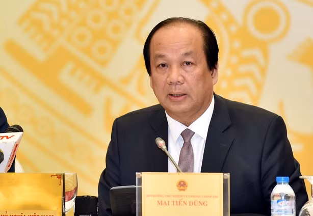 Bộ trưởng, Chủ nhiệm VPCP Mai Tiến Dũng.