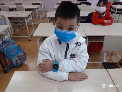Học sinh chủ động phòng dịch virus corona.