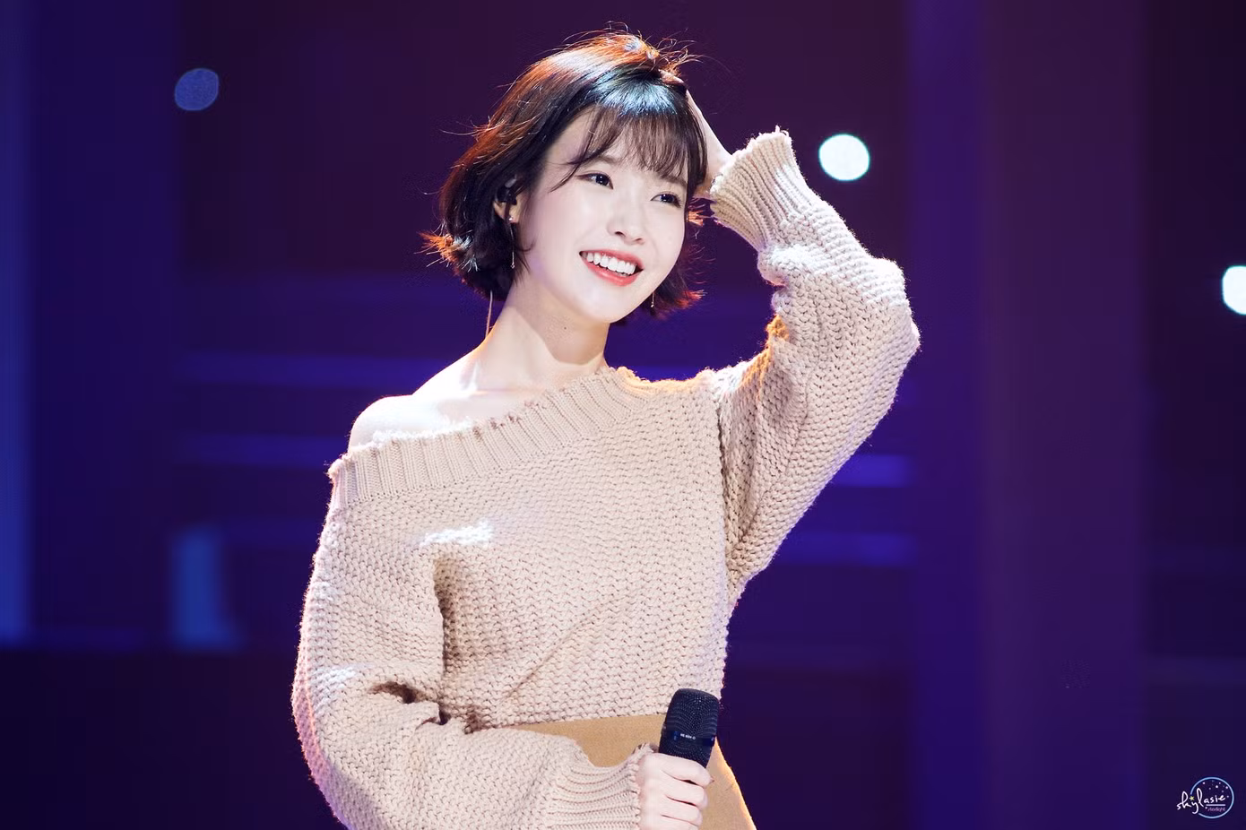 IU đã xuất sắc đứng ở vị trí thứ nhất.
