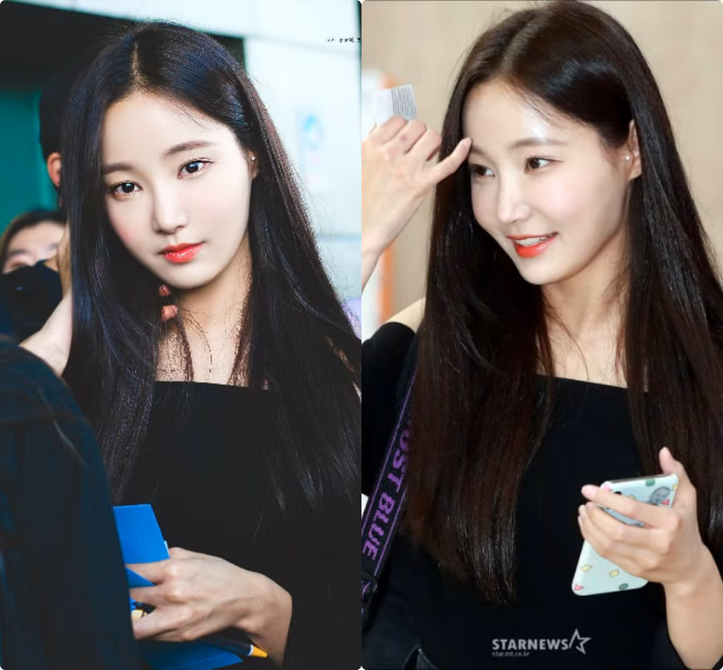 Yeon Woo (Momoland) trông sắc sảo hơn hẳn sau các bước chỉnh ảnh của fan.