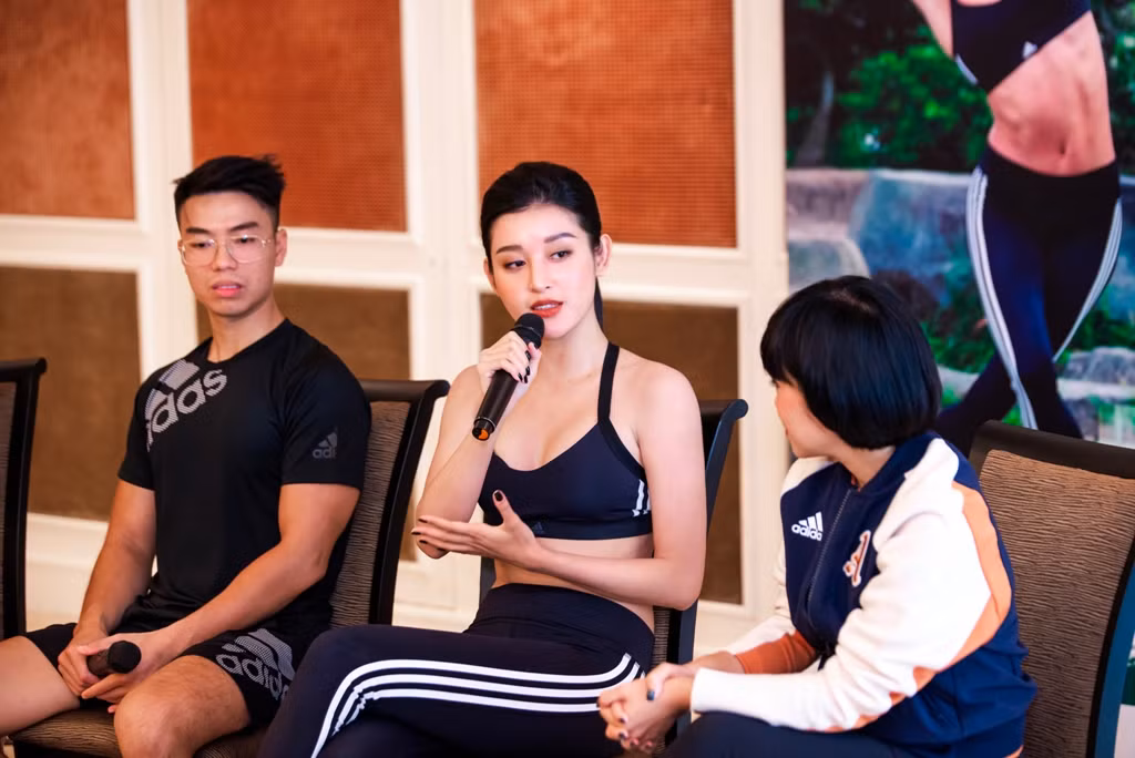 Huyền My chia sẻ sâu sắc về những trải nghiệm từ việc luyện tập thể thao.