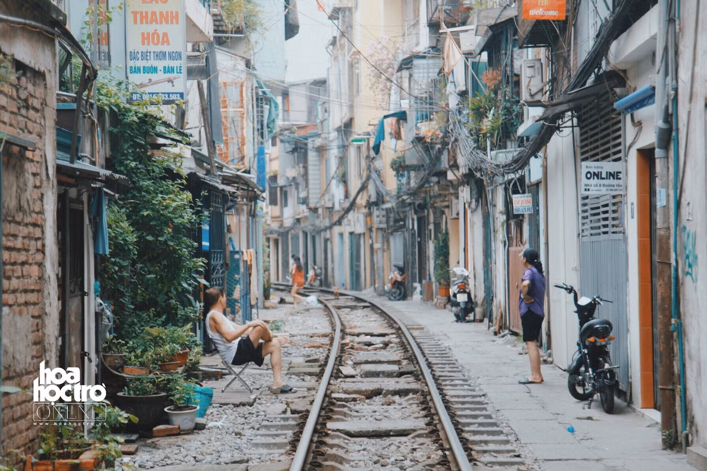 “Xóm đường tàu”: Góc nhỏ bình yên giữa lòng Thủ đô tấp nập ảnh 4