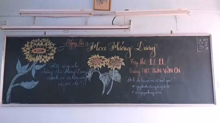 Còn gì vui hơn khi cả lớp cùng hưởng ứng ngày hội ý nghĩa này.