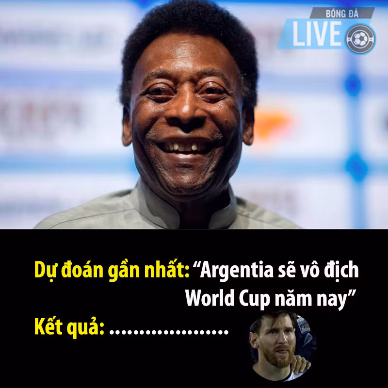 Những dự đoán về World Cup 2018 của Pele vẫn đang gây 