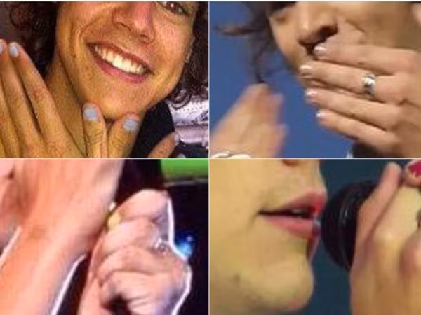 Harry Styles từng nhiều lần sơn móng tay.