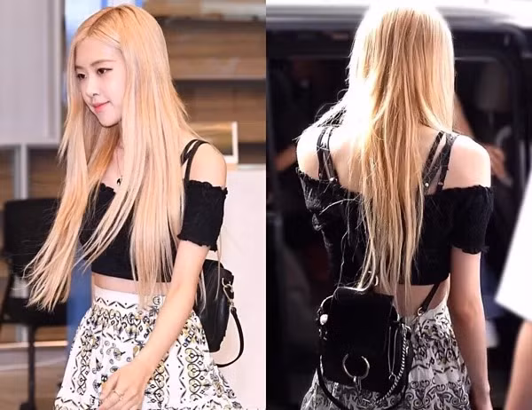 Kiếm bộn tiền, sắm bộ sưu tập phụ kiện hàng hiệu không kém ai nhưng Rosé lại có thói quen diện đi diện lại chiếc ba lô mini của Chloé. Item trị giá 34,6 triệu đồng của nhà mốt Pháp được cô nàng dùng trong nhiều hoàn cảnh.
