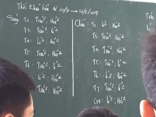 Ảnh: Phùng Thị Phương Anh/ Group Trường người ta.