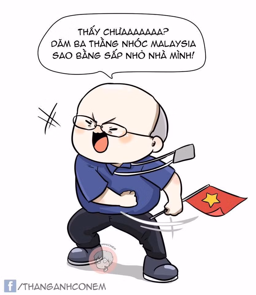 Không nói nhiều, Việt Nam vô địch. Ảnh: Thanganhcoem