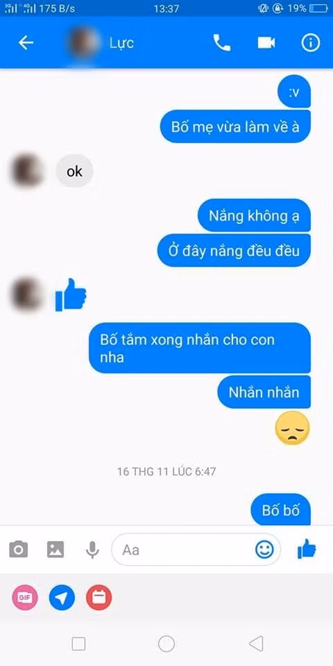 Không phải lúc nào người làm ngơ cũng là lũ trẻ. Bố cũng phũ phàng không kém.