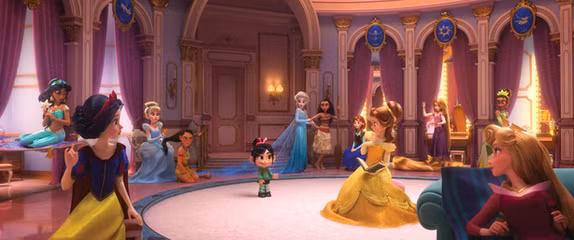 Wreck-It-Ralph phần 2 còn có sự góp mặt đặc biệt của dàn công chúa Disney
