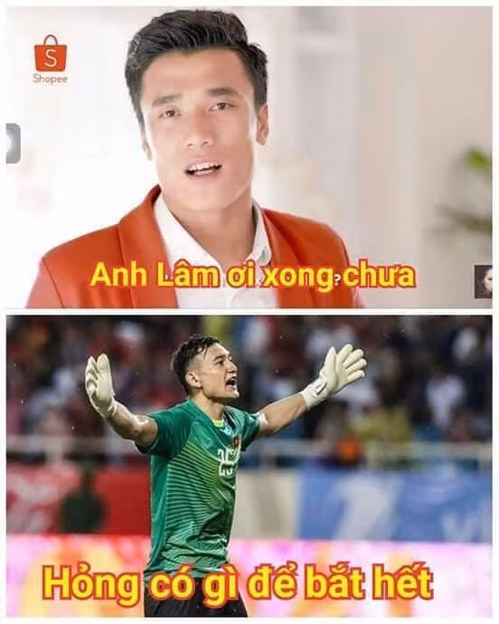 Tiến Dũng gọi, Văn Lâm trả lời (Ảnh: Ken Nguyễn).
