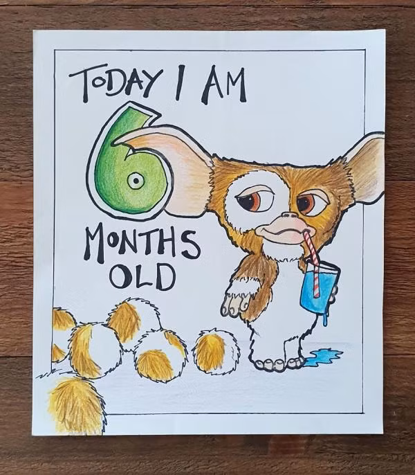 6 tháng tuổi rồi - Gremlins.
