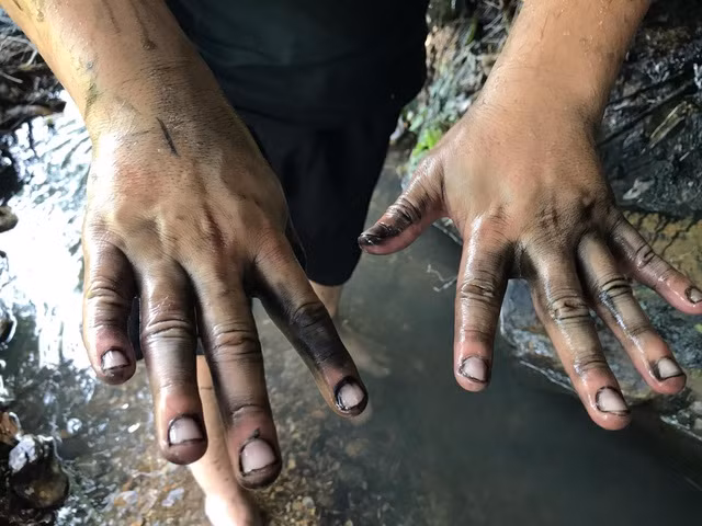 Ngày 14/10, Công ty cổ phần đầu tư nước sạch sông Đà cho biết, đang sử dụng phao, gối hút dầu chuyên dụng trên kênh dẫn nước hồ Đầm Bài.