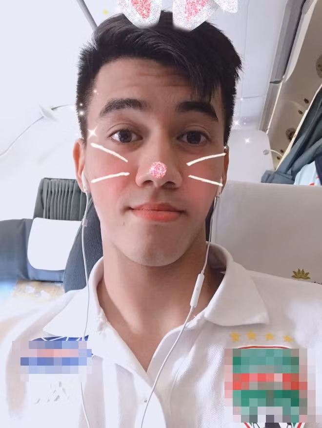 Anh chàng khá điển trai, nam tính. (Ảnh: FBNV)