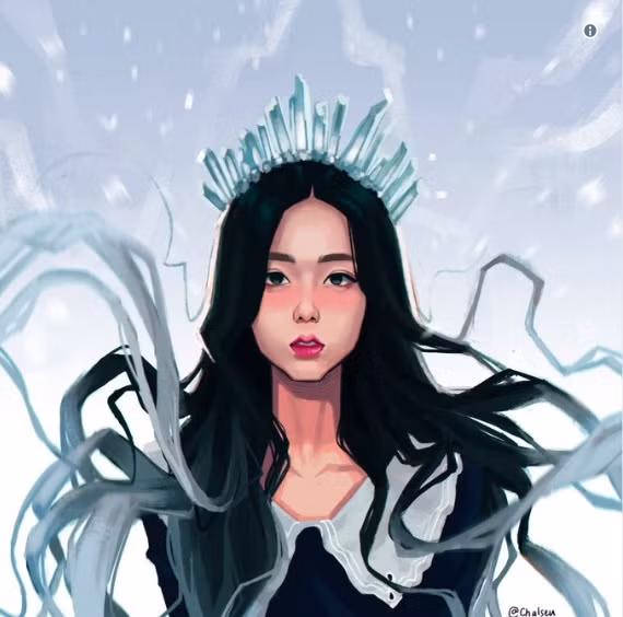 Nữ hoàng băng giá Jisoo.