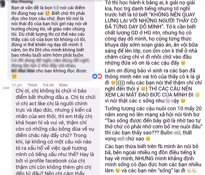 Nhiều bạn cho rằng T.M.P.T đang quay lưng với nền giáo dục quê hương mình.