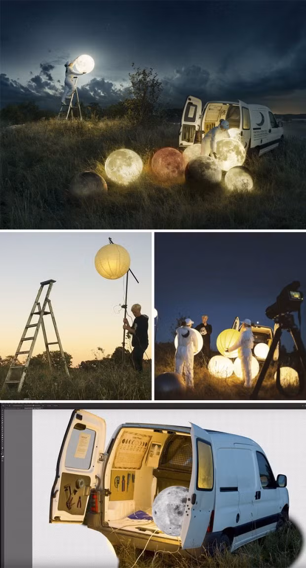 Một ví dụ khác của phong cách photo manipulation. Không phải ngẫu nhiên mà hình thức này hiện nay được coi là một “thể loại nghệ thuật’.