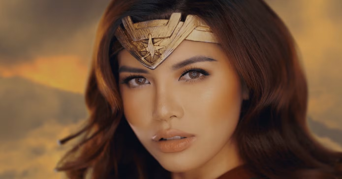 Halloween của sao: Minh Tú hóa thân thành Wonder Woman xinh đẹp không thua gì Gal Gadot ảnh 8