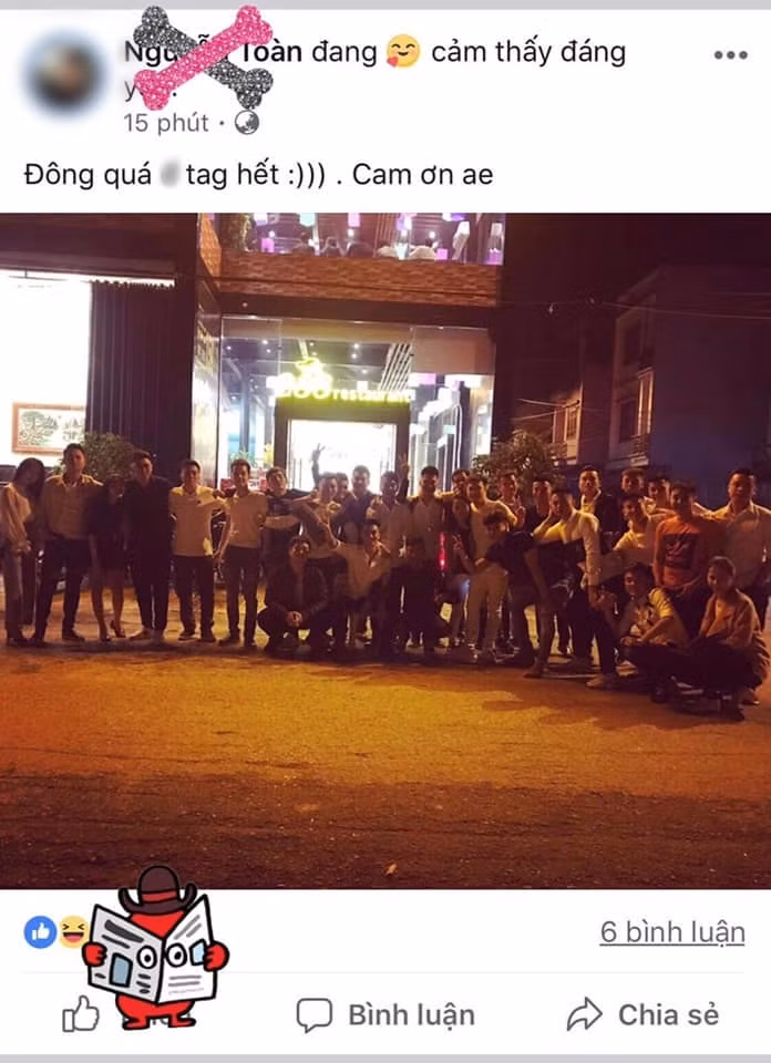 Lễ ly hôn có sự chứng kiến của các anh em chiến hữu.